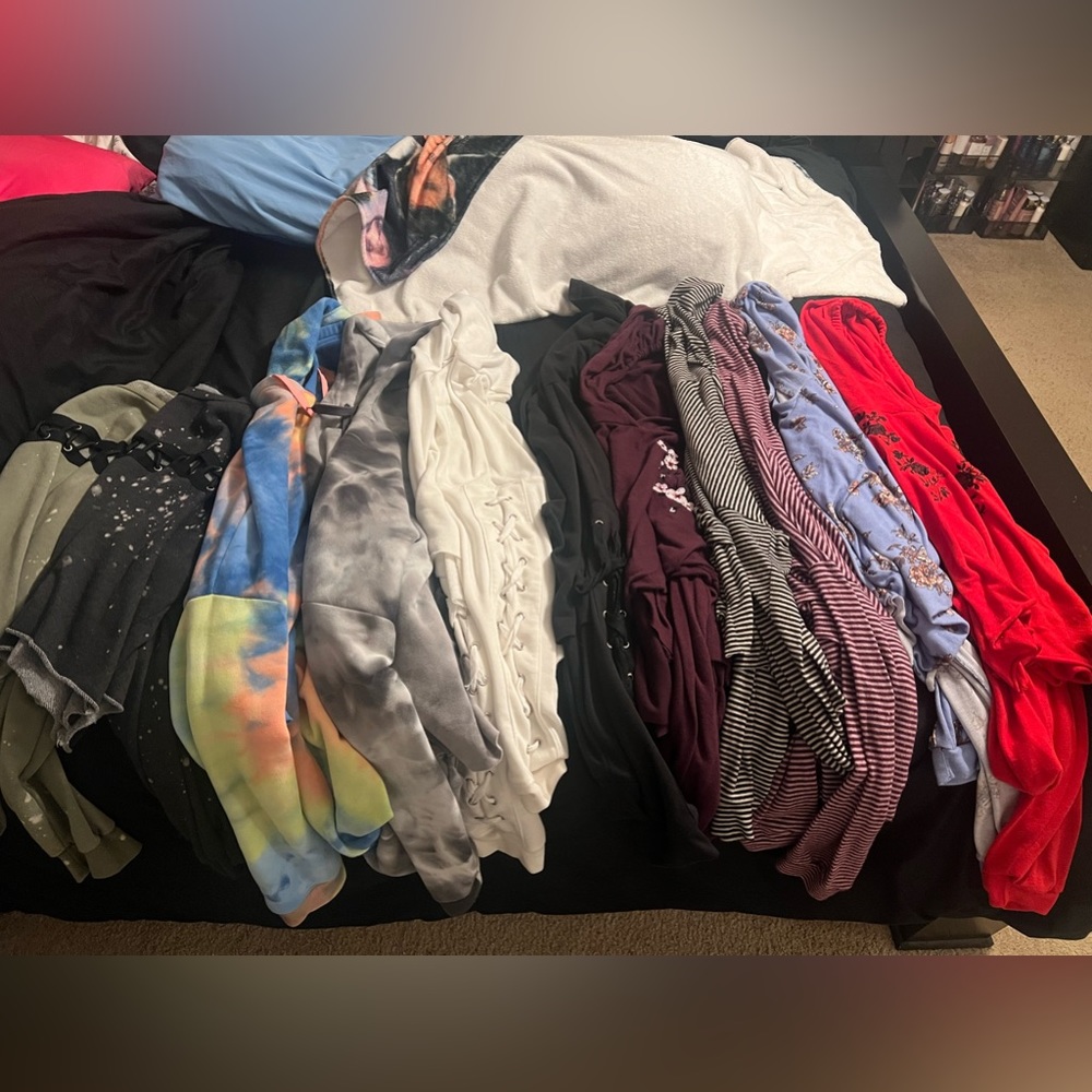 Massive rue 21 crop hoodie sale! 13 sweaters!!! 2X